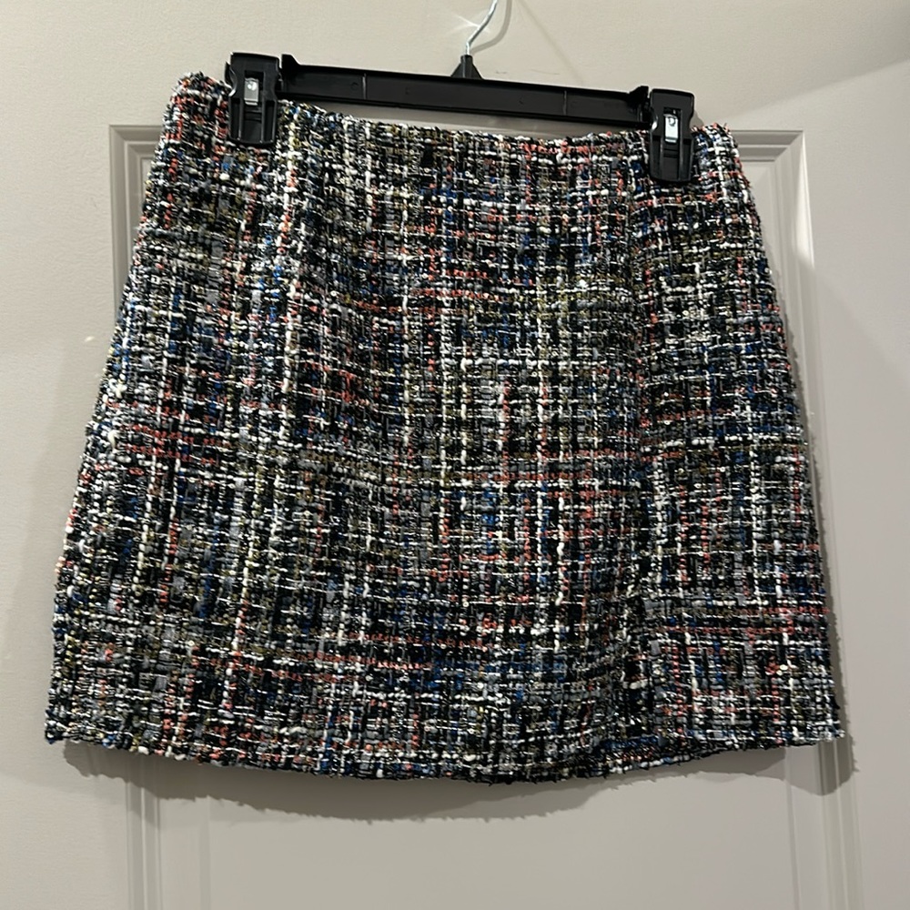 NWT Francesca’s Blue Rain Mini Skirt